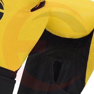 Guantes de boxeo de cuero personalizados, 14oz, 16oz, nuevo diseño, venta al por mayor - Product Image 4