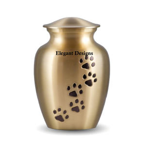 โกศโลหะสามชิ้นอุปกรณ์สำหรับงานศพทำด้วยมือปรับสีได้ตามต้องการสำหรับเก็บขี้เถ้า - Product Image 6