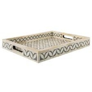 Plateau de service pour la cuisine, chaussure en forme de perle en résine MDF plateaux de service, décoration d'hôtel, la maison le plus vendu - Product Image 6