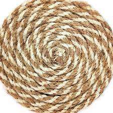 Sous-verres en jute de haute qualité au meilleur prix, design rond vintage, sets de table pour la cuisine, tapis pour table à manger, décoration de la maison JC02 - Product Image 3